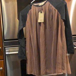 Zara Girls size 11/12 Soft Collection Top